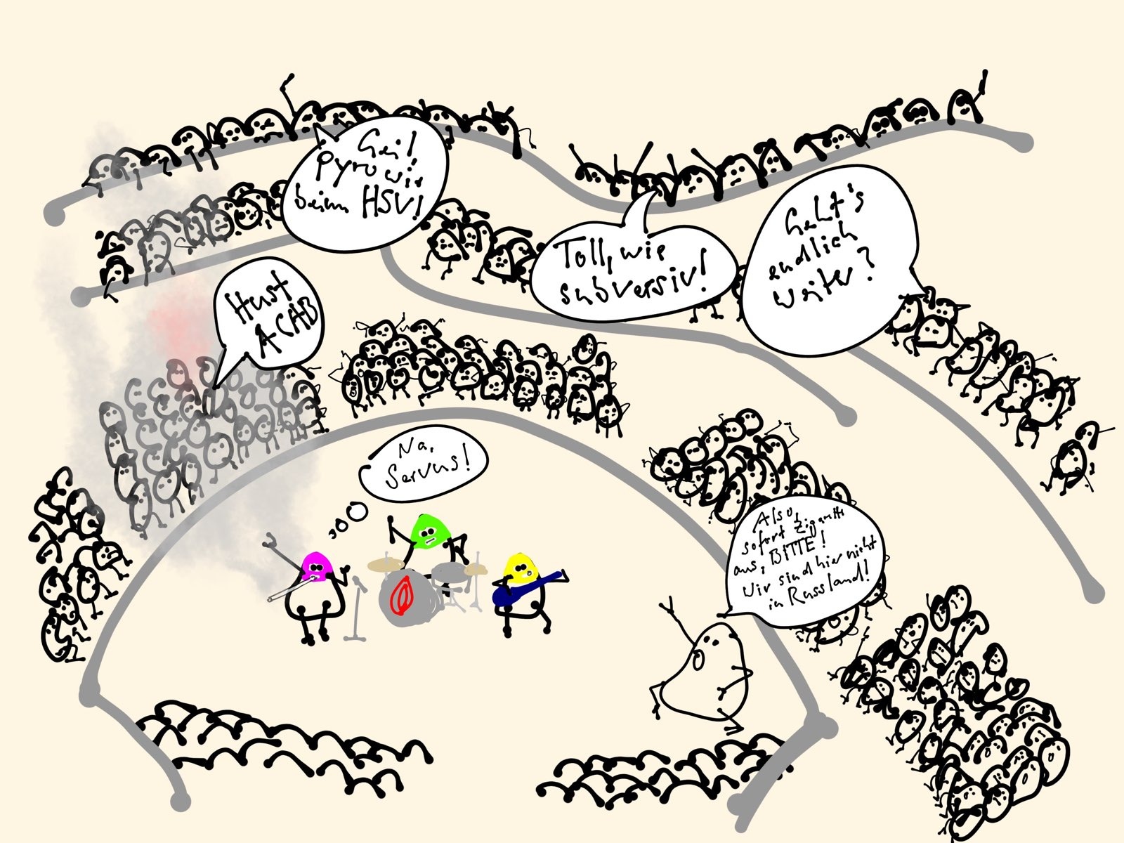 Pussy Riot in Elbphilharmonie